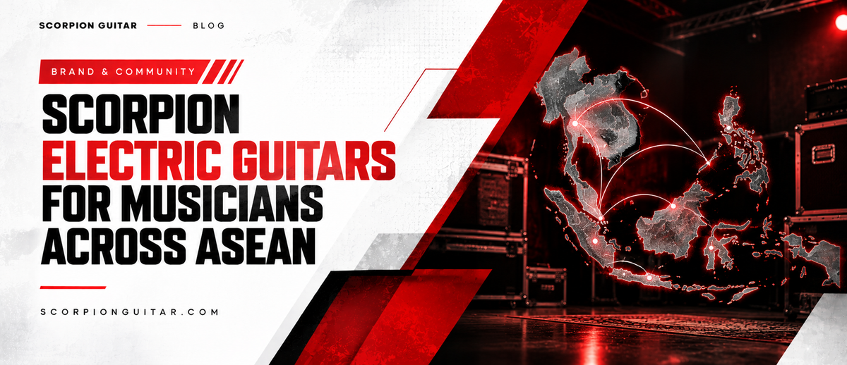 Scorpion Electric Guitars for Musicians Across ASEAN